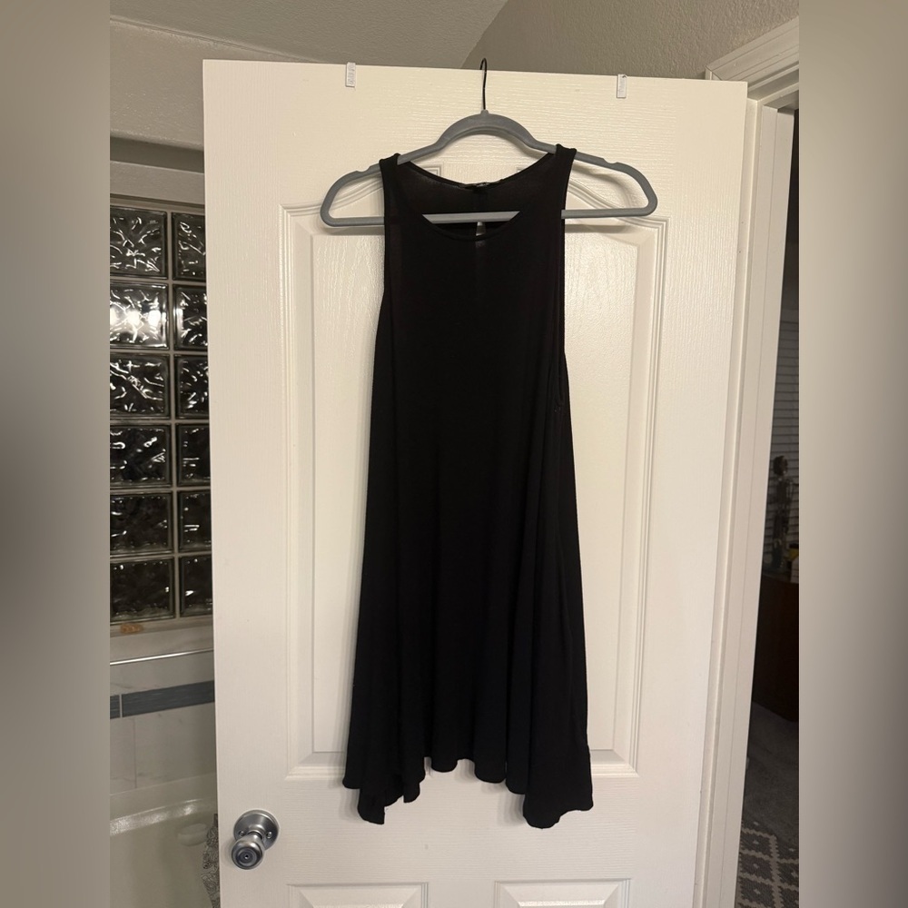 Lulu's Chic Black Mini Dress - Picture 2 of 14